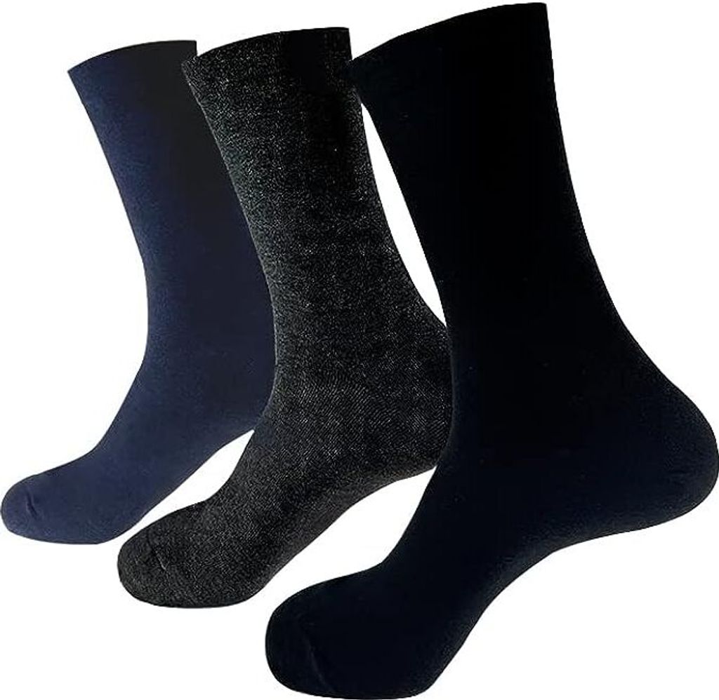 9 Paar Diabetische Socken für Männer und Frauen, nahtlose Produktbild 