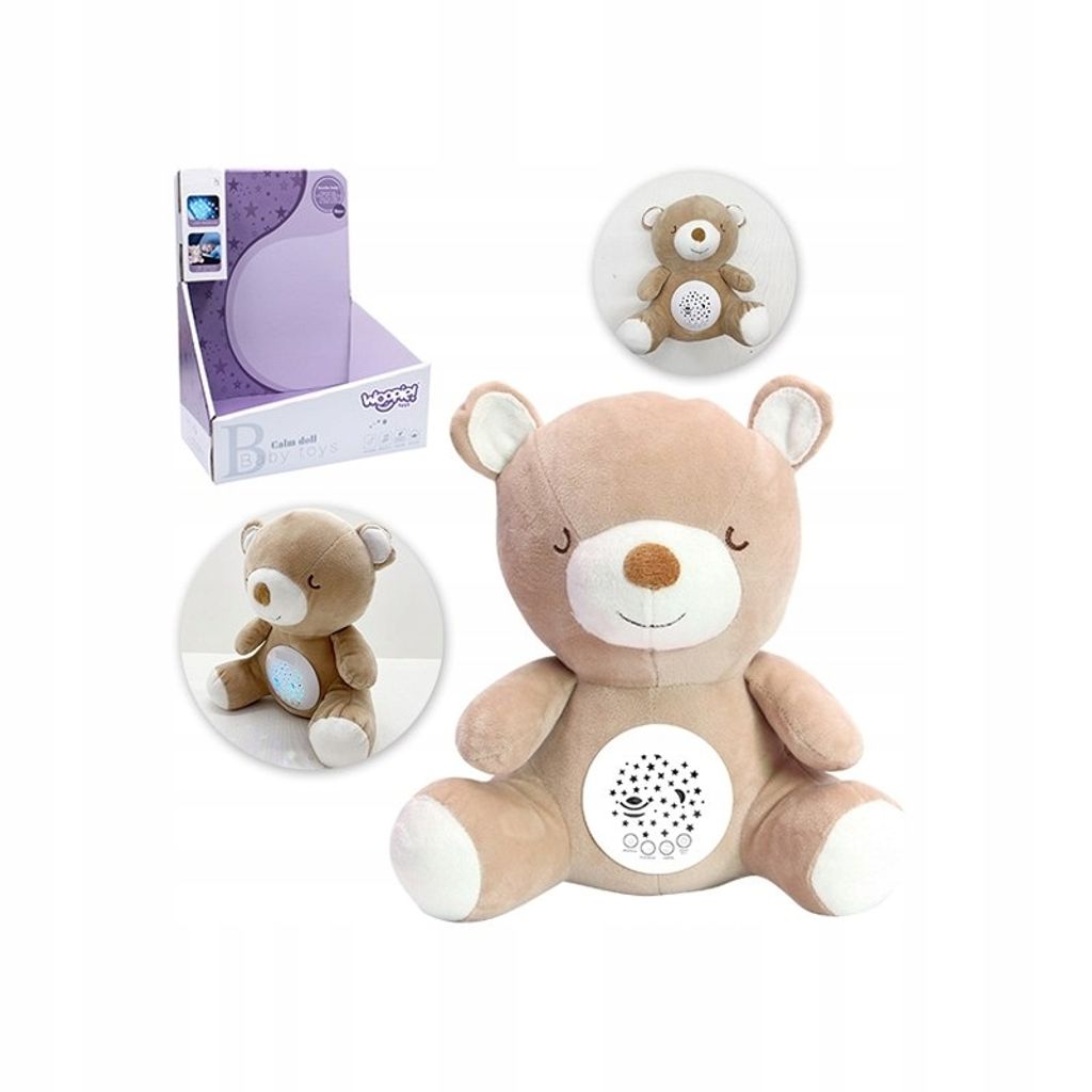 Woopie Przytulanka Usypiacz Projektor 2W1 Mis - Zdjęcie produktu 