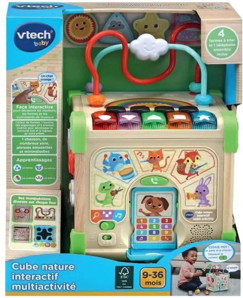 Jouet d'éveil Centre d'activités Vtech Baby interactif pour bébé 9 mois