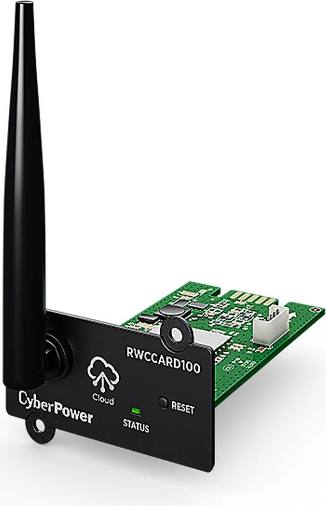 Carte SNMPv1/v2/v3 CyberPower RWCCARD100 de gestion à distance