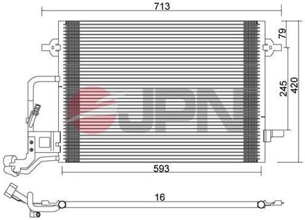 Réparer la clim de votre Passat ou Superb avec le condenseur 60C9137