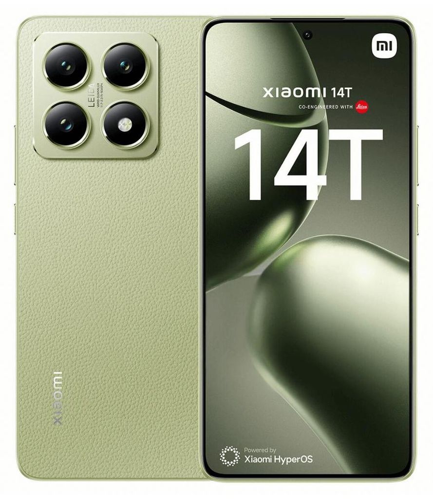 Xiaomi 14T 5G Dual Sim 12GB RAM 512GB green Produktbild 