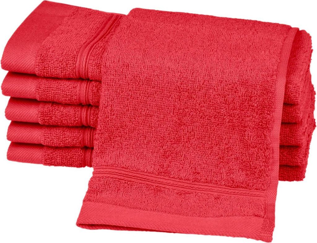 Ross Uni-Walk Handtücher Rubin Gästetuch 30x50 cm malve