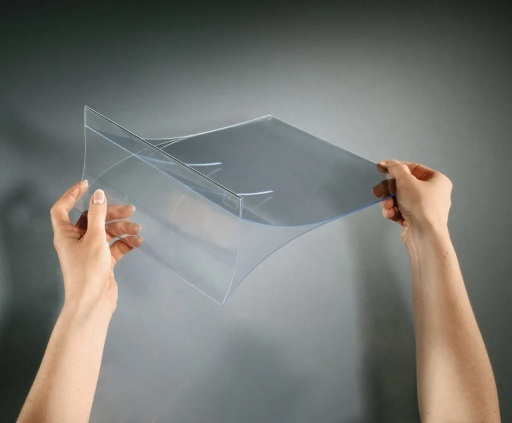 Support de menu incliné A5 en plexiglas transparent pliable SIGEL - 9
