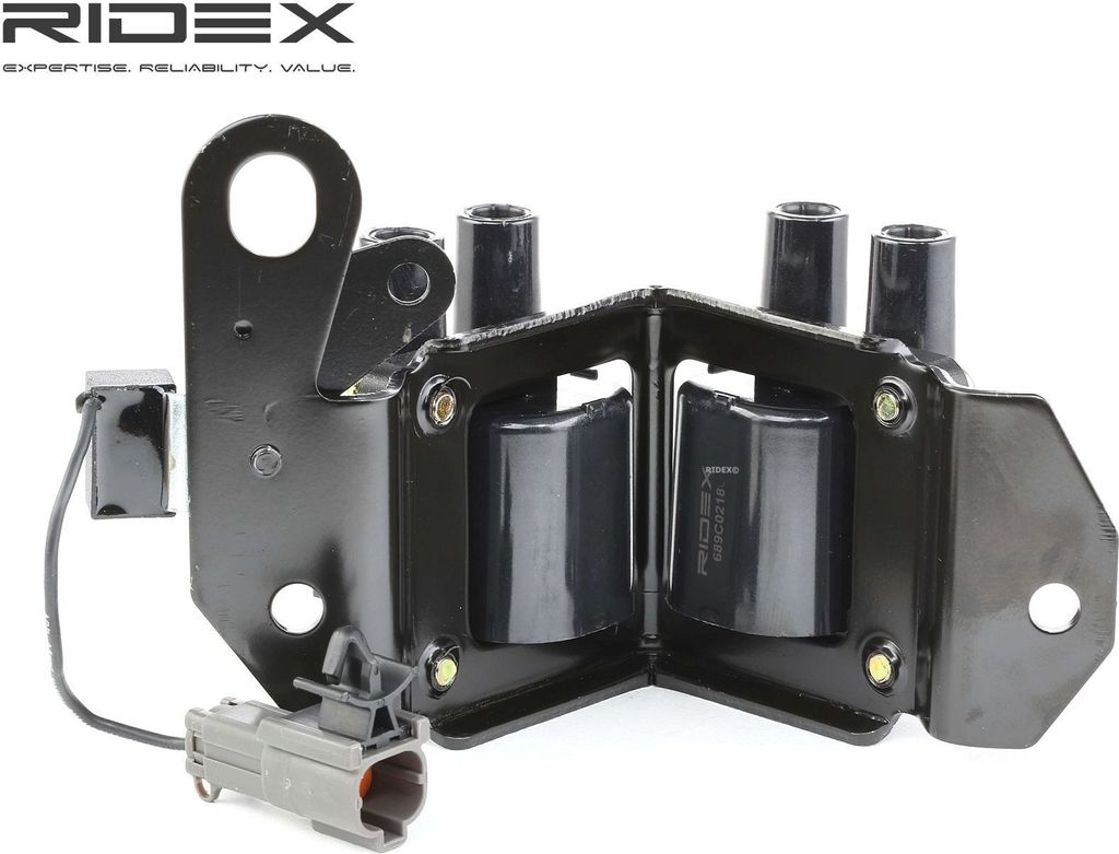 RIDEX 689C0218 - OE 2730122600 Zündspule für Accent I (X-3), Accent II (LC), Accent III (MC), Coupe (GK), Getz (TB), Matrix (FC)