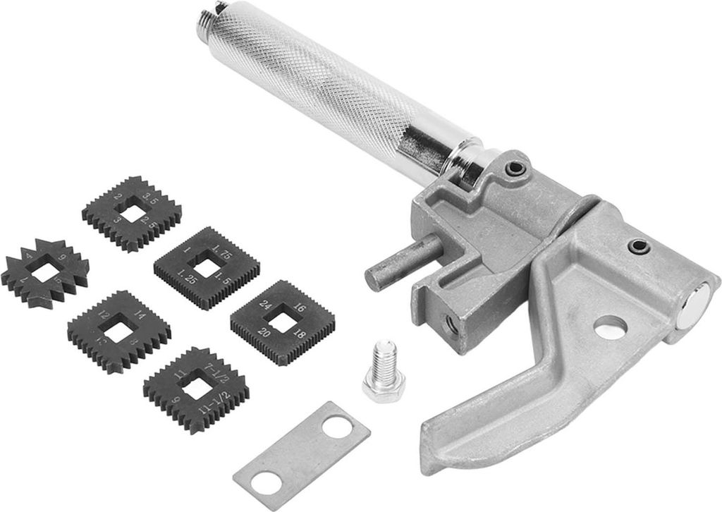 Externe Fadenreparaturwerkzeugkit Aluminium Silber Anodierter Finish Schaden für 1‐/4in -5in OD