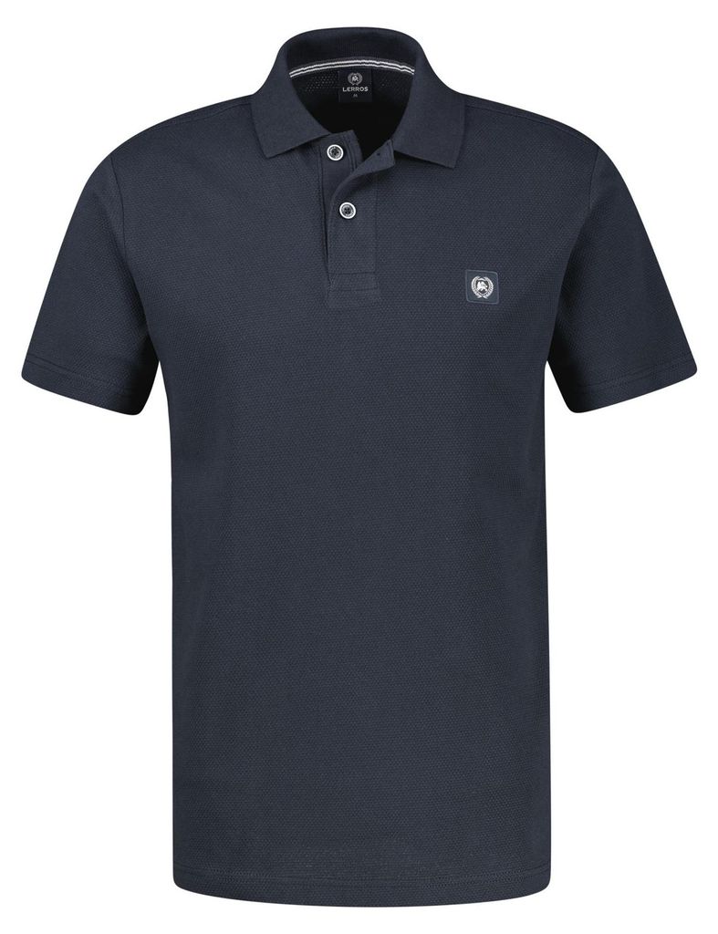 Lerros - Herren Poloshirt, Regular Fit, (2663284), Größe:3XL, Farbe:Navy (485)