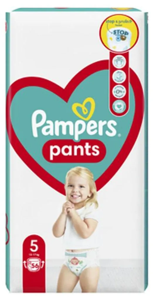 Couches Culottes Pampers Active Baby Taille 5 Pack de 56 Changes - 2