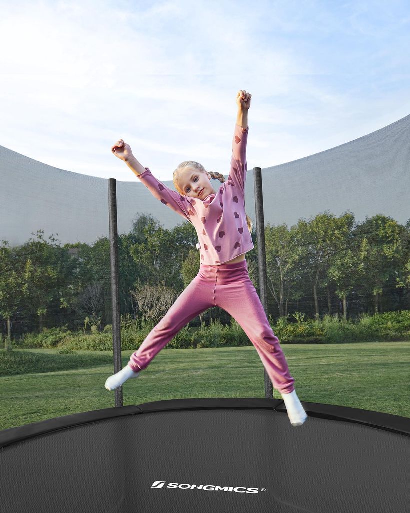 SONGMICS Trampolína 366 cm, zahradní trampolína pro děti s Obrázek produktu 
