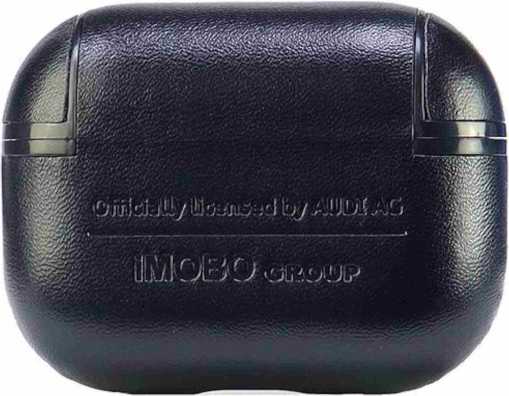 Audi Leather Big Logo AirPods Pro 2 cover schwarz AU-APP2-GT/D3-BK Schutzhülle