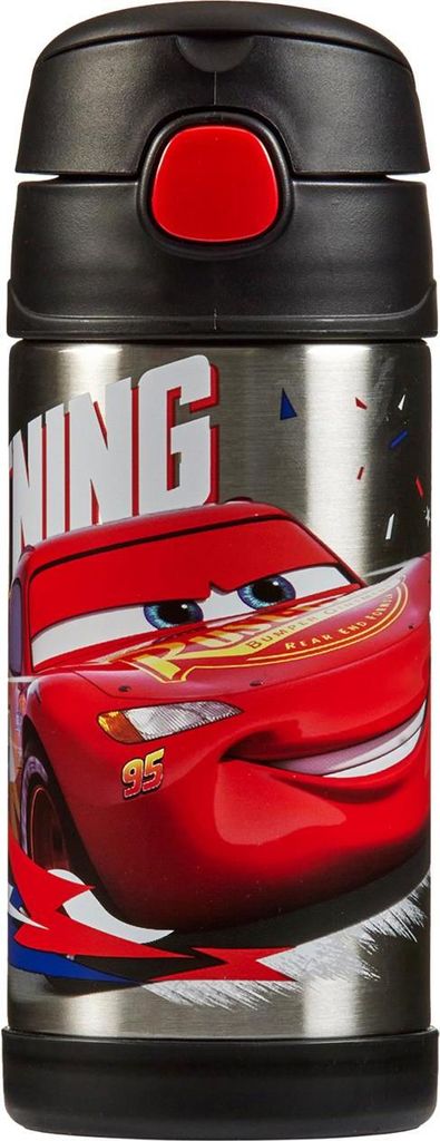 THERMOS FUNTAINER STRAW BOTTLE DISNEY 0,35 Trinkflasche – Vorteilsset mit Reinigungsbürste CLEAN FIX 30 cm + CLEAN TABS (20 Stück)