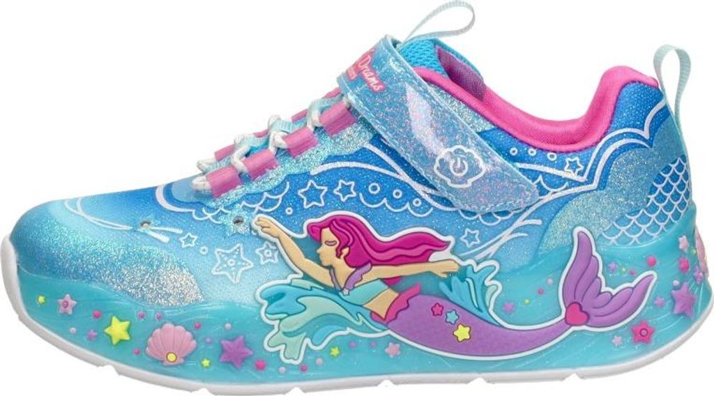 Skechers Mermaid Dreams  Klittenband - Licht blauw - Maat Produktbild 