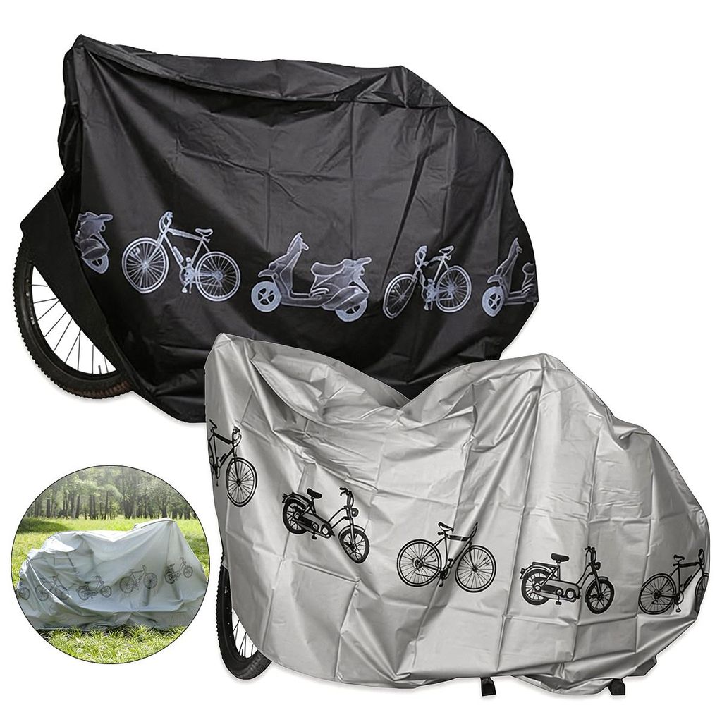 Fahrradschutz & E-Bike Abdeckung, 2er Set (Grau+Schwarz), Produktbild 