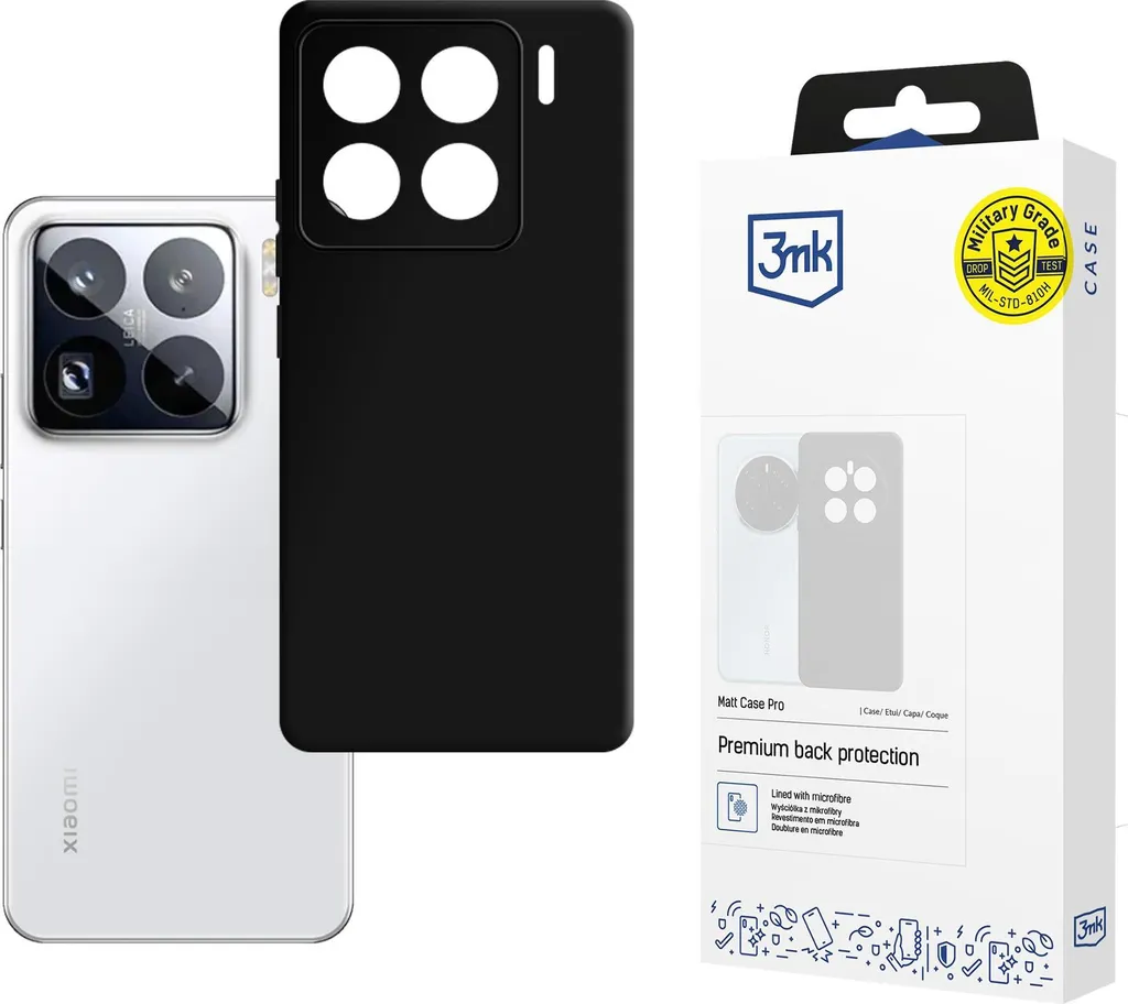 Custodia 3mk Matt Case Pro per Xiaomi 15 Pro | Protezione Opaca Premium