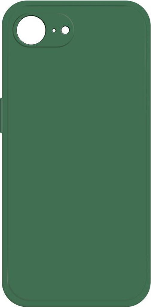 Hülle für Apple iPhone 16e - Phonesta Color Silikon Back Cover - Dunkelgrün