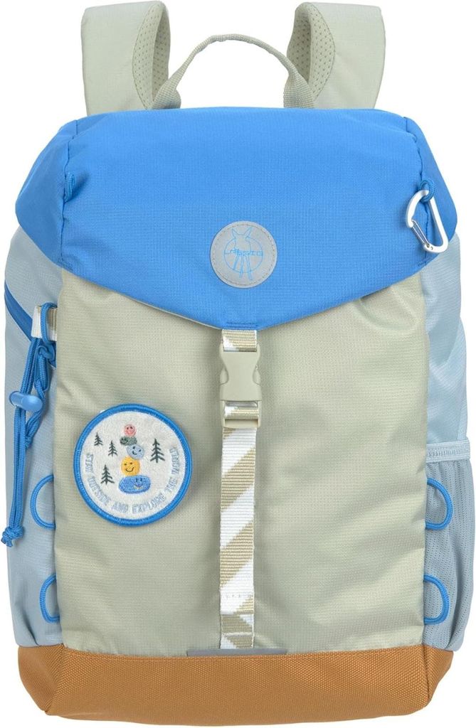 Lässig Big Outdoor Backpack Rucksack für Kinder Sunny Explorer green/blue