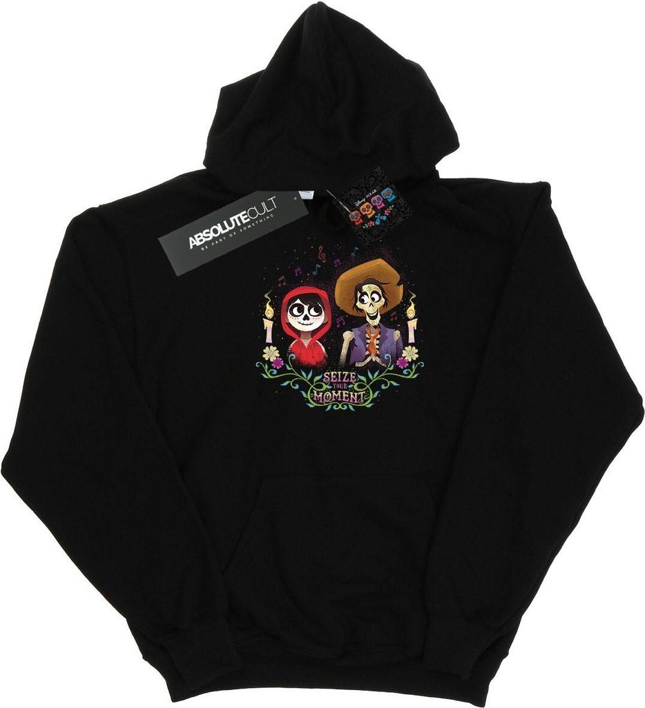 Disney - "Coco" Kapuzenpullover für Herren BI6263 (S) (Schwarz)