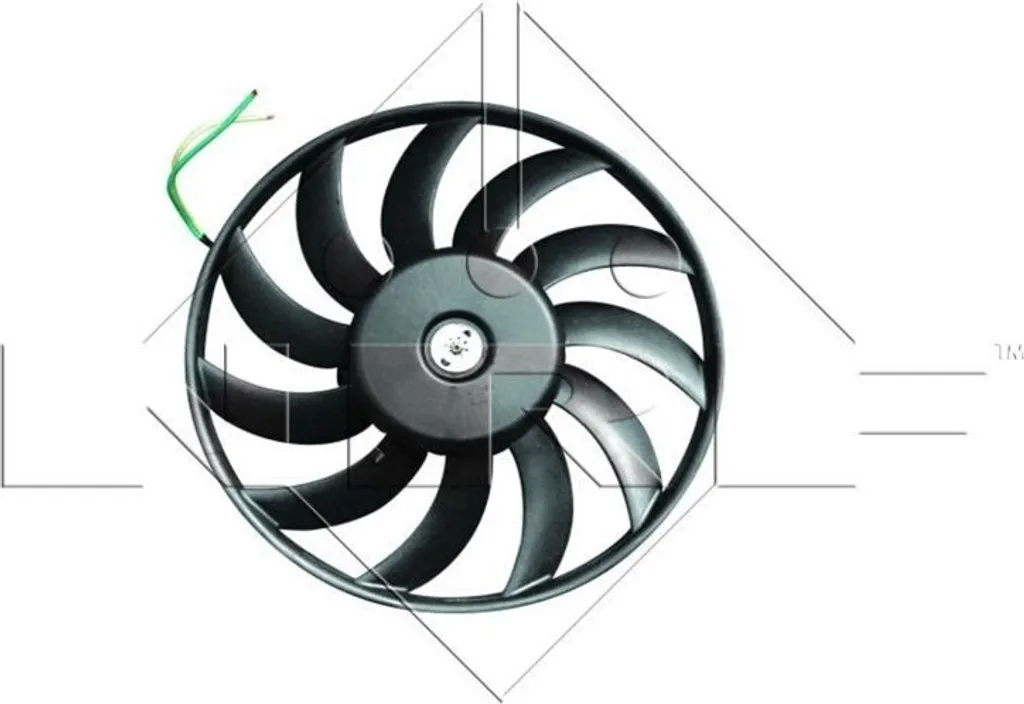 Ventilateur de radiateur pour réparer le refroidissement Audi A4 A6