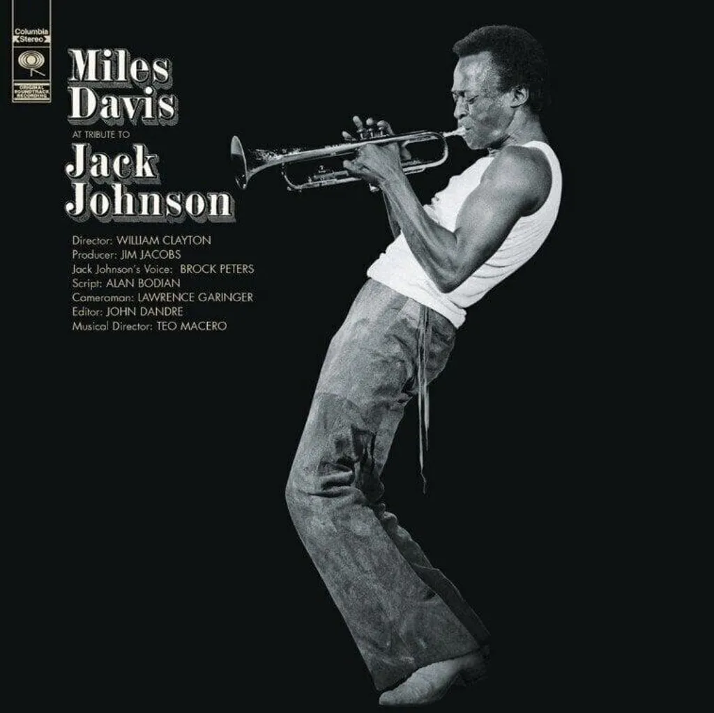 Affiche Hommage à Jack Johnson - Poster Boxe Vintage Noir et Blanc 50x70