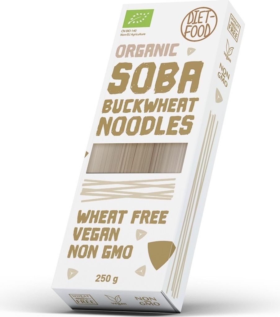 PASTA (PASTA DI GRANO) SOBA250 g - ALIMENTI PER LA DIETA Immagine del prodotto 