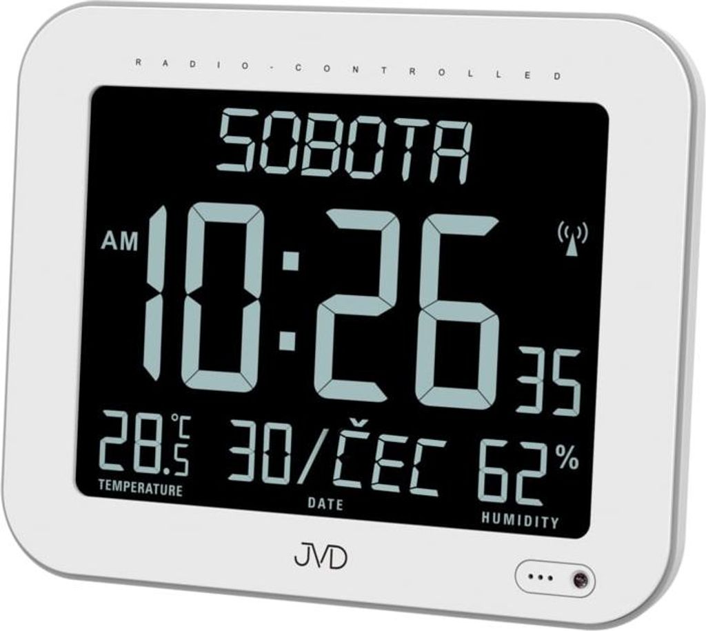 Digitálne rádiom riadené hodiny JVD DH9362.1 Obrázok produktu 