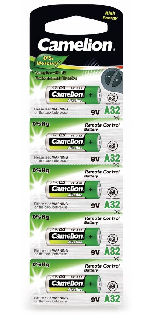 CAMELION 9V-Batterie, Plus Alkaline, A32 Produktbild 3