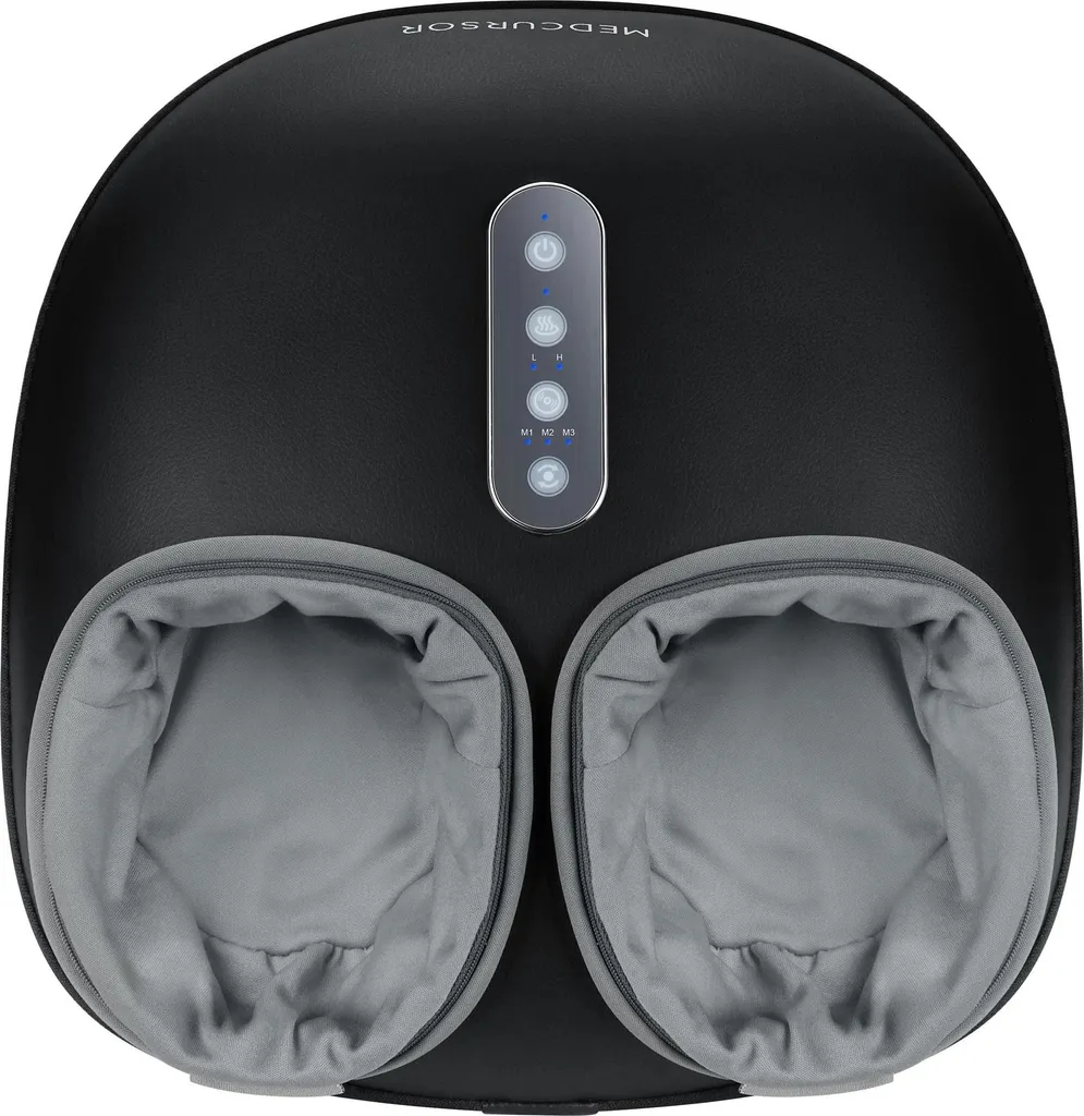 Soulager les pieds douloureux : appareil de massage chauffant noir 30W
