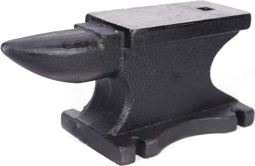 Einzelner Hornamboss Amboss 9.5KG DIY Eisen Bank Amboss Werkzeuge Anvil Schmiede Amboss Gusseisen Schmiedwerkzeug robust für Schmuckherstellung