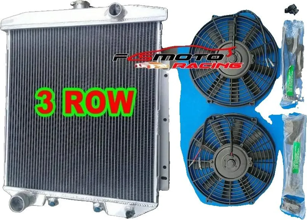 Évitez la surchauffe sur V8 1954-1956 avec ce radiateur alu neuf