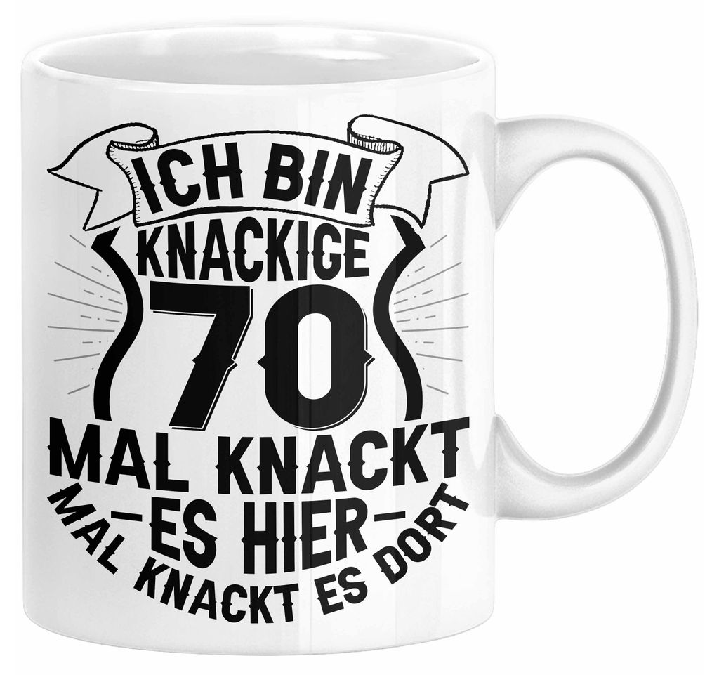 70er Geburtstag Geschenk Männer Frauen Ich Bin Knackige 70 Produktbild 