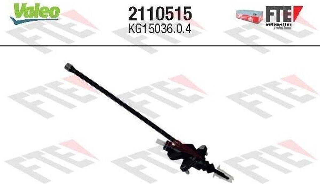 VALEO 2110515 - OE 09 126 216 Geberzylinder, Kupplung für Combo, Combo Tour, Corsa C (X01), Tigra Twintop (X04)