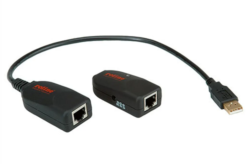 Extenseur USB 2.0 par Câble Réseau RJ45 - Portée Maximale de 50 Mètres
