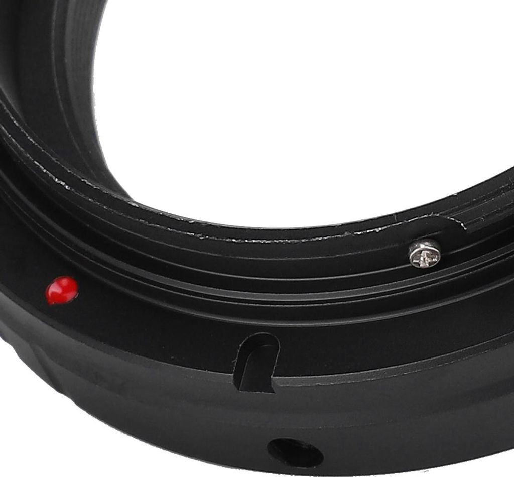 Objektiv-Adapterring aus Aluminiumlegierung für T2-Montage an Canon EF-Kameragehäuse