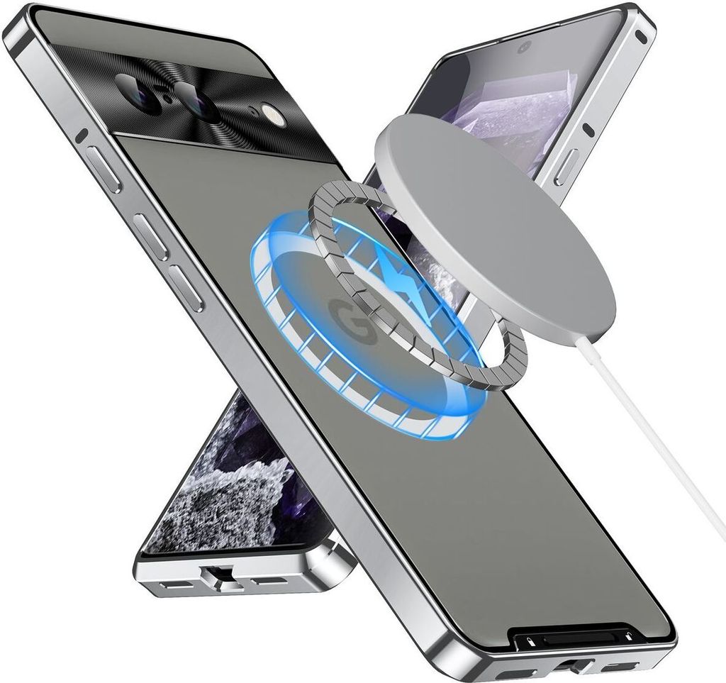 Kovové pouzdro pro Google Pixel 8 matné průsvitné pouzdro s Obrázek produktu 