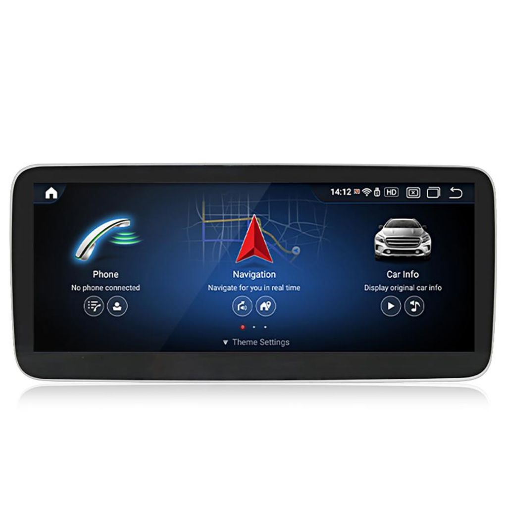 10.25” CarPlay Android 13 Autoradio Für Benz GLA CLA W176 2013-2018 NTG 4.5 GPS Navi 4T BT DAB+ SWC 4+64G 8-Kern