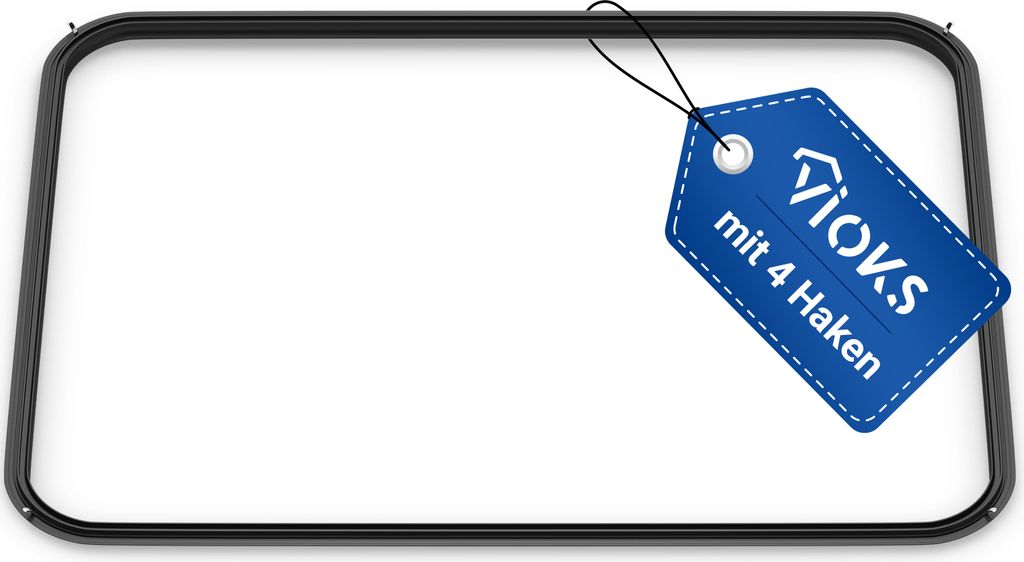 Gummidichtung passend wie AEG 387194510/5 Türdichtung mit 4 Haken für Backofen Herd