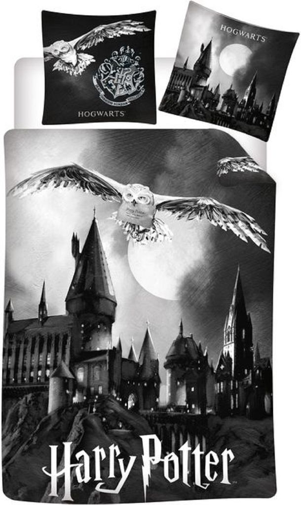 Harry Potter Flanell Wende Bettwäsche Hogwarts 2tlg 135 x Produktbild 1
