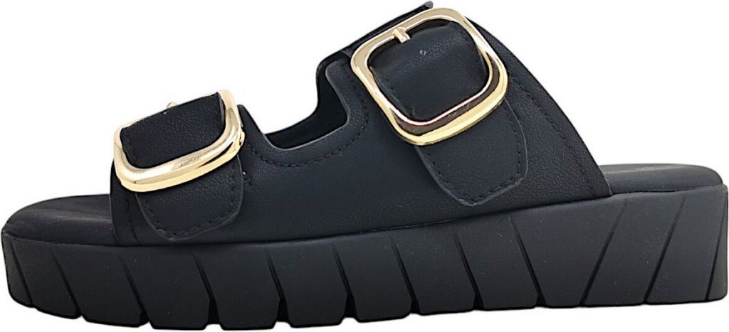 s.Oliver Damenschuhe Sandalen Bequem Pantolette Schwarz Freizeit, Schuhgröße:38 EU