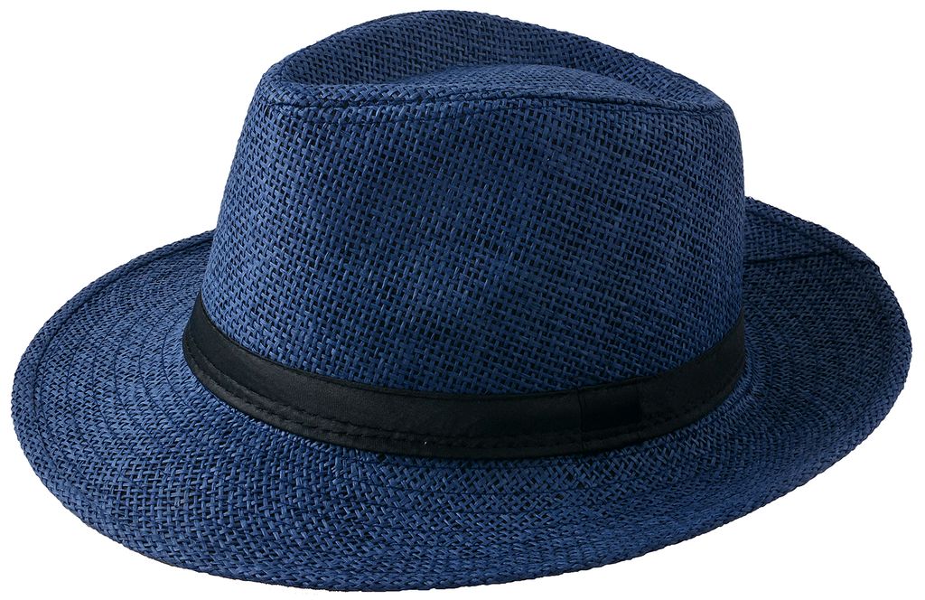 Panama Hut Bogart Strohhut Dunkelblau 60 Produktbild 