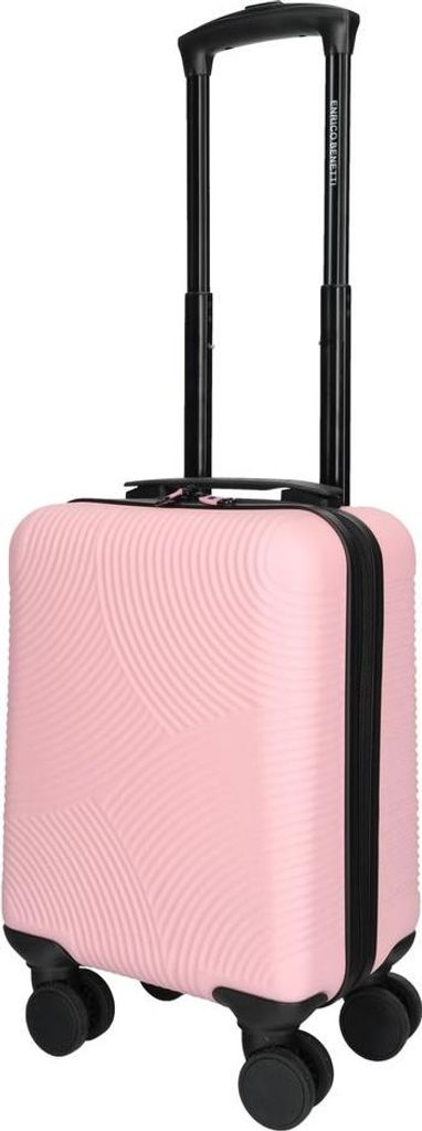 Kleiner Hartschalen Koffer Reisekoffer Bordgepäck Trolley Herren Damen Kinder Rosa