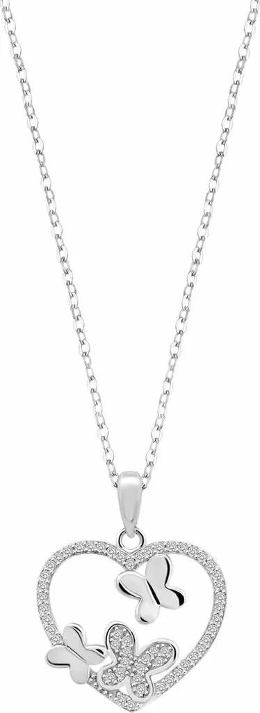 Lotus Silver LP3617-1/1 Collana Cuore Argento - Regalo Donna Elegante - 1