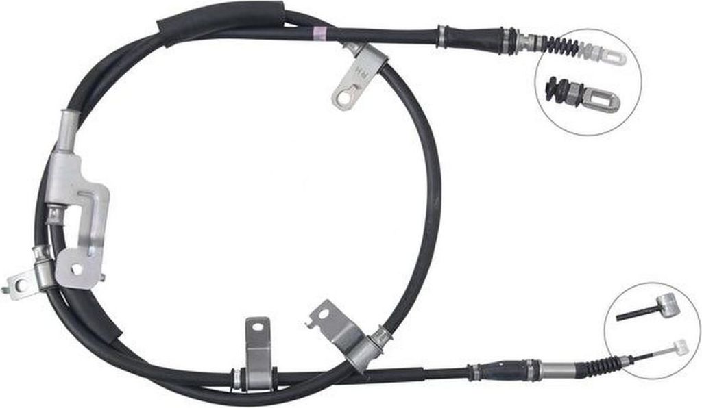 Seilzug Feststellbremse 2.095 mm Scheibenbremse A.B.S. für HYUNDAI ix55
