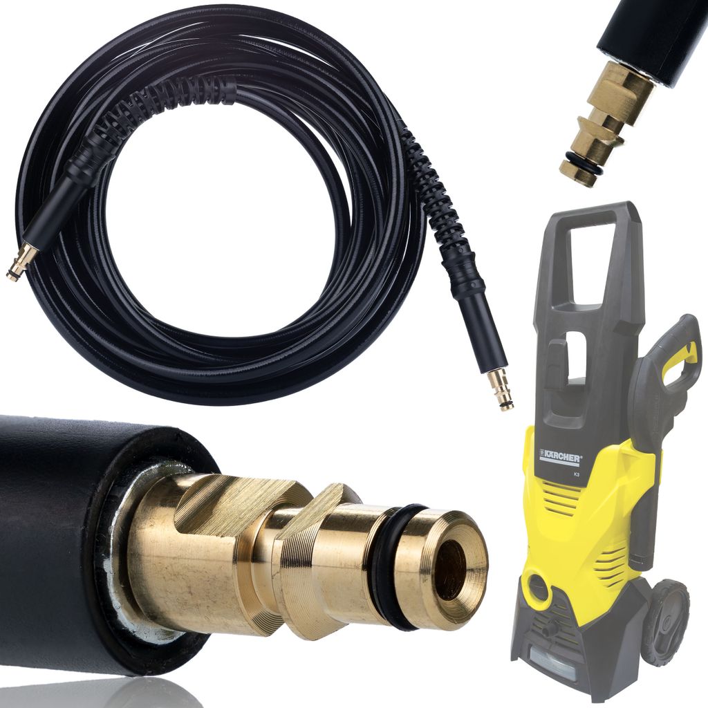 15m Click-Click Hochdruckschlauch für Kärcher K2 K3 K4 K5 K6 K7 Hochdruckreiniger