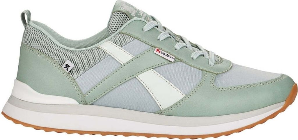 Rieker Damen Schnürer 42502-52 Farbe:Grün Größe: 38 Produktbild 