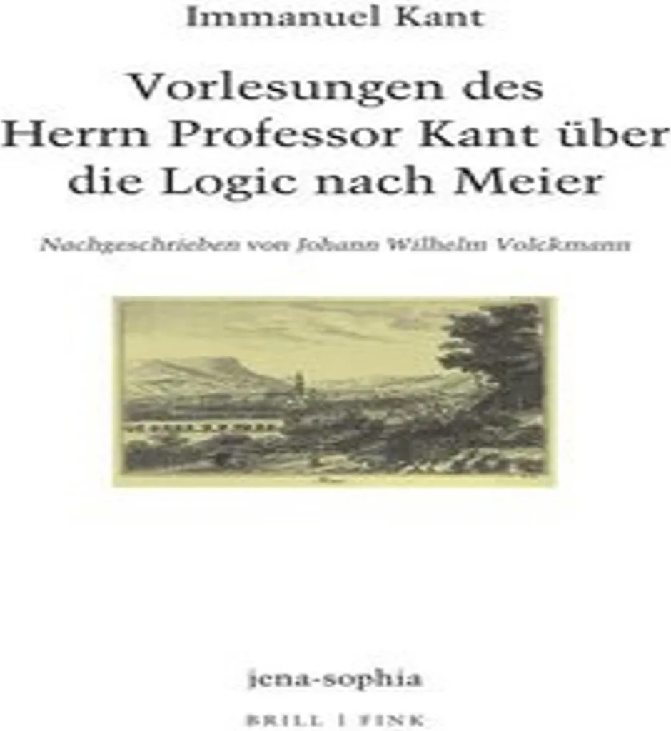 Comprendre Kant : La Logique selon Meier expliquée pour Débutants Zen