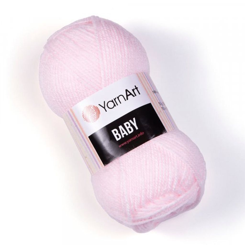 Yarn Art Baby 853 Baby Pink Pletacia priadza Obrázok produktu 