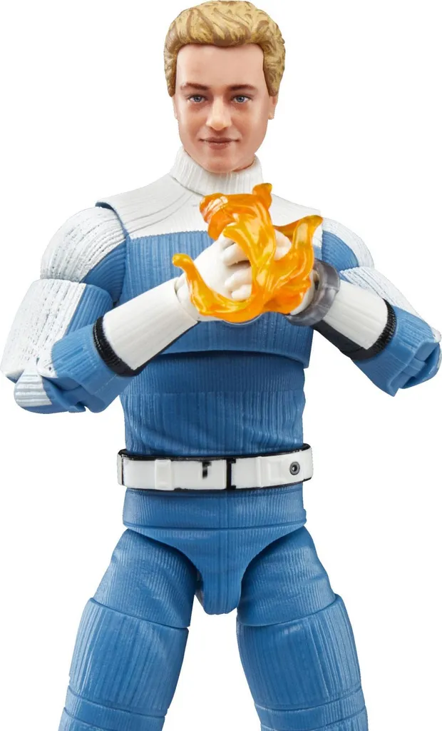 Johnny Storm Hasbro Marvel 15cm - Figurine Articulée avec Effets de Feu - 6
