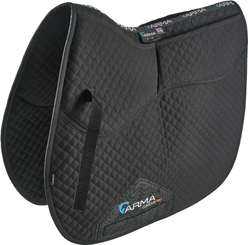 Chabraque Corrective ARMA ER1600 Noir pour Selle 15 à 16,5 Pouces