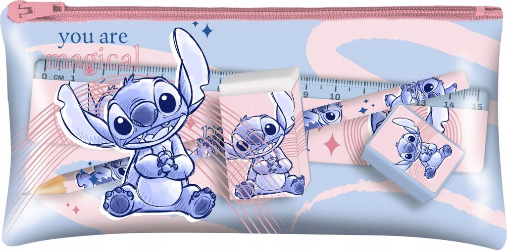 Kids Euroswan | Federmäppchen Lilo&Stitch - 18 x 9 cm - Produktbild 