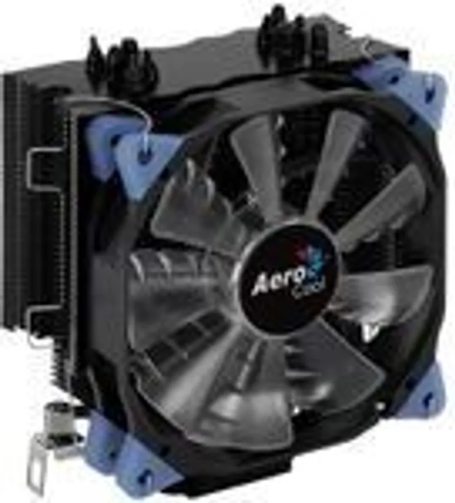 Ventirad 120mm AeroCool Verkho 5 Dark avec socle aluminium haute performance